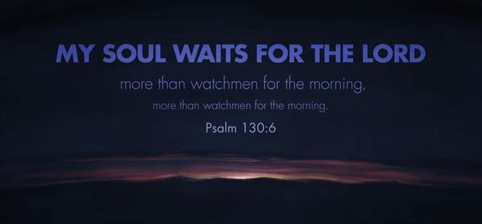 I Will Wait for You (Fall Retreat, Part I)